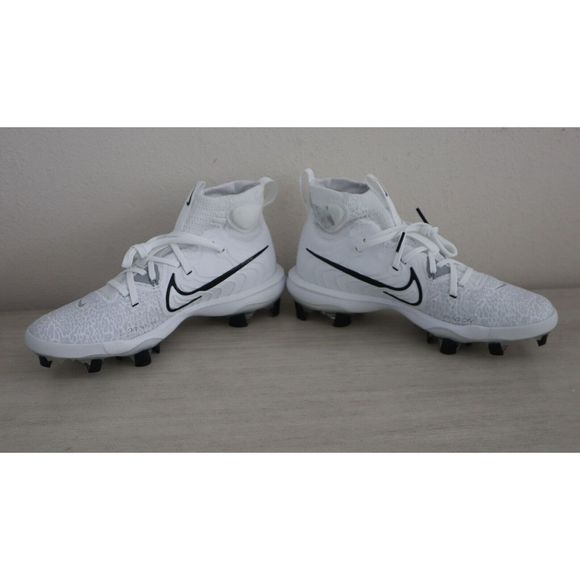 Nike DJ6519 Men's Sz 7 White/Black Alpha Huarache NXT MCS Baseball Cleats $140 - Picture 4 of 9